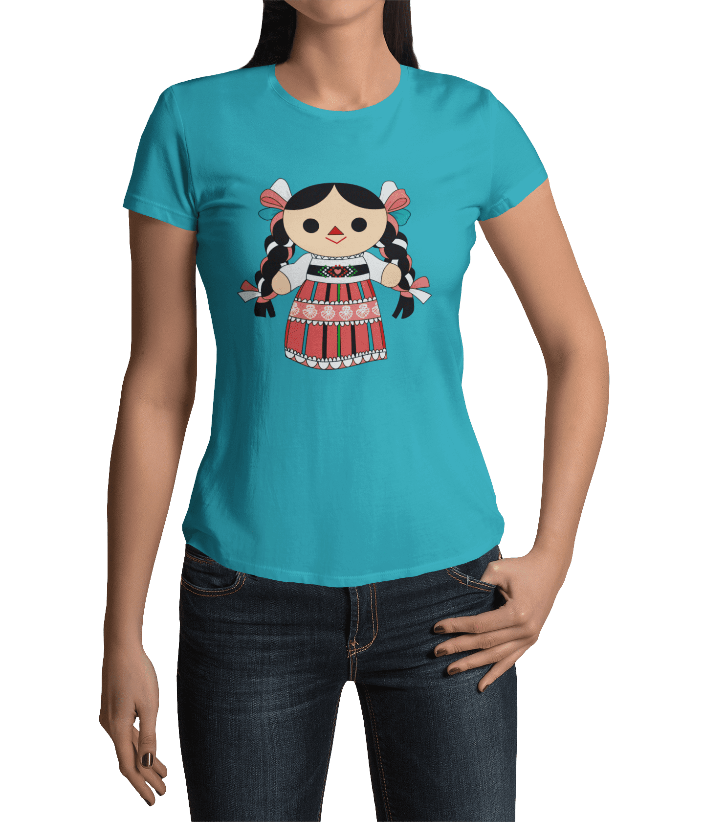 Playera Muñequita 2 México