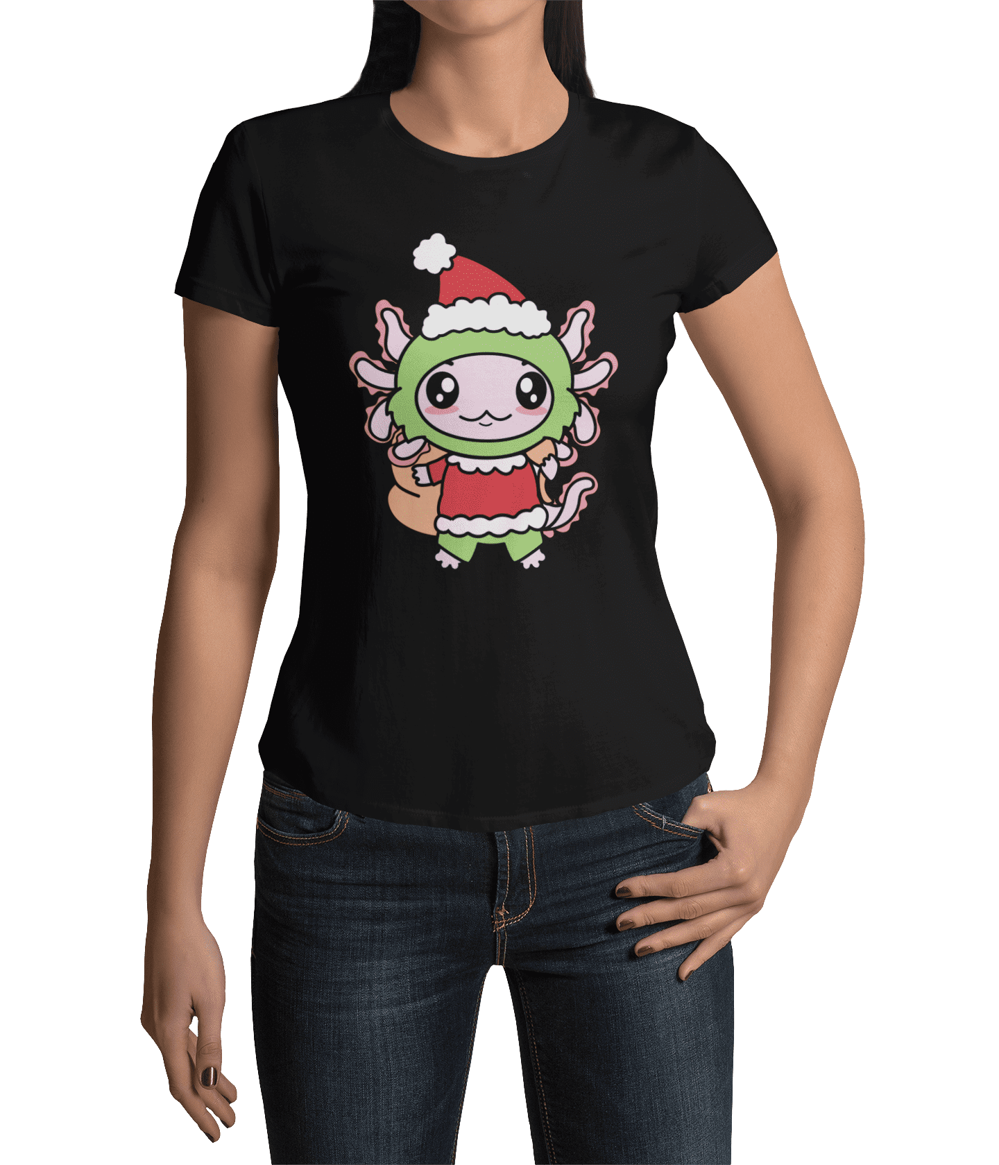 Axolotzin Grinch Ajolote Navidad