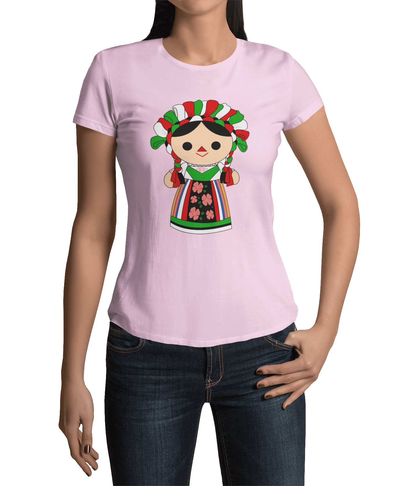 Playera Muñequita 3 México