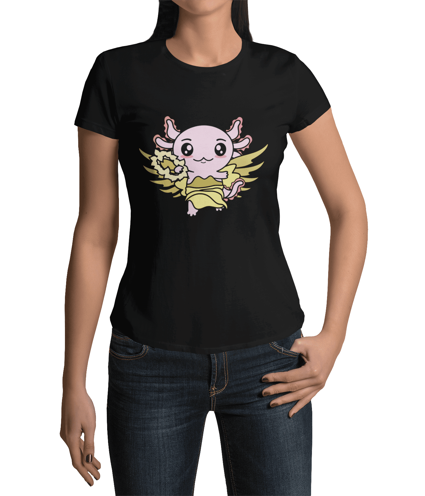 Axolotzin Victoria Alada Ajolote