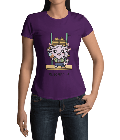 Playera Axoloteria El Borracho Ajolote Adulto E Infantil
