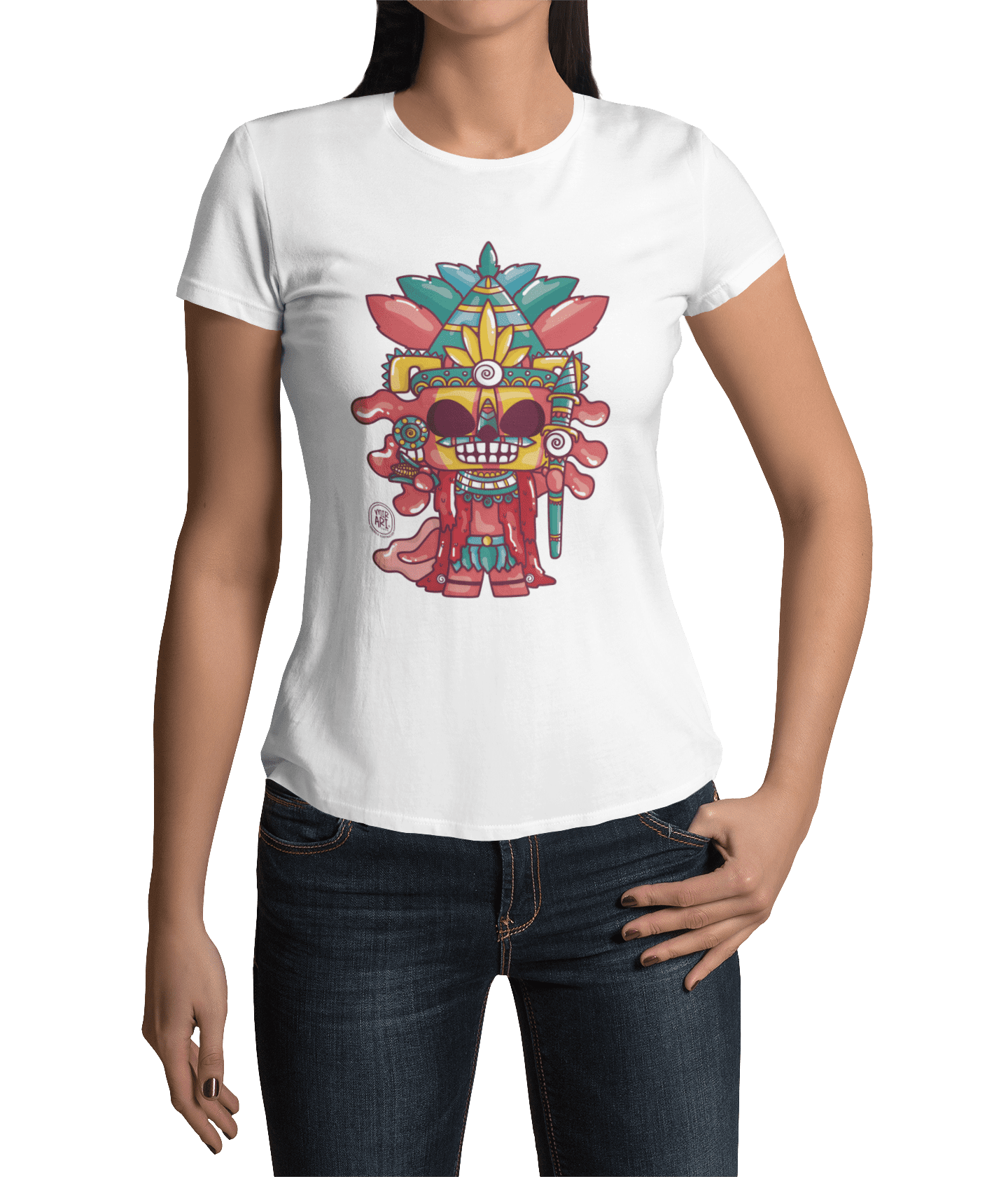 Playera Tezcatlipoca Mirari Chan