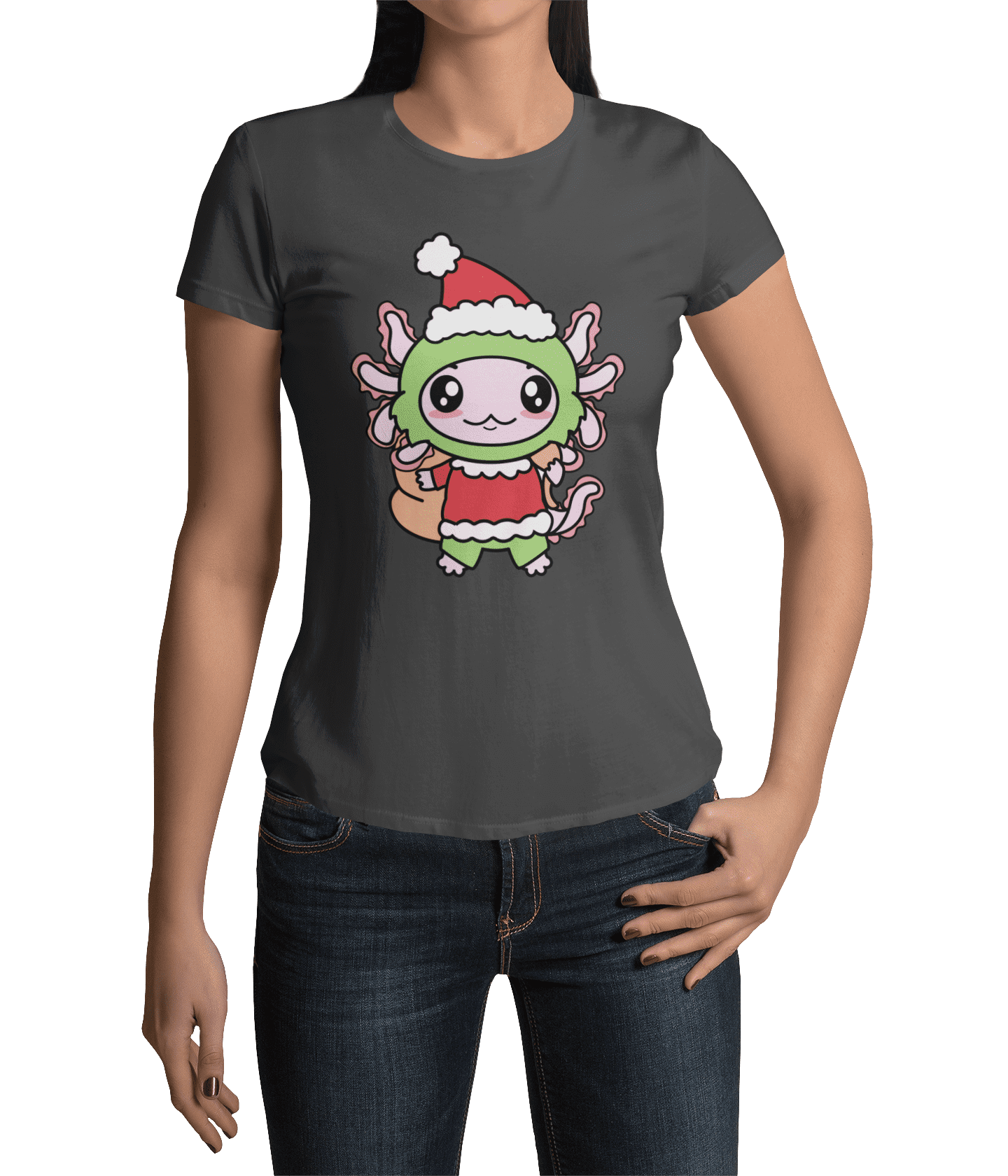 Axolotzin Grinch Ajolote Navidad
