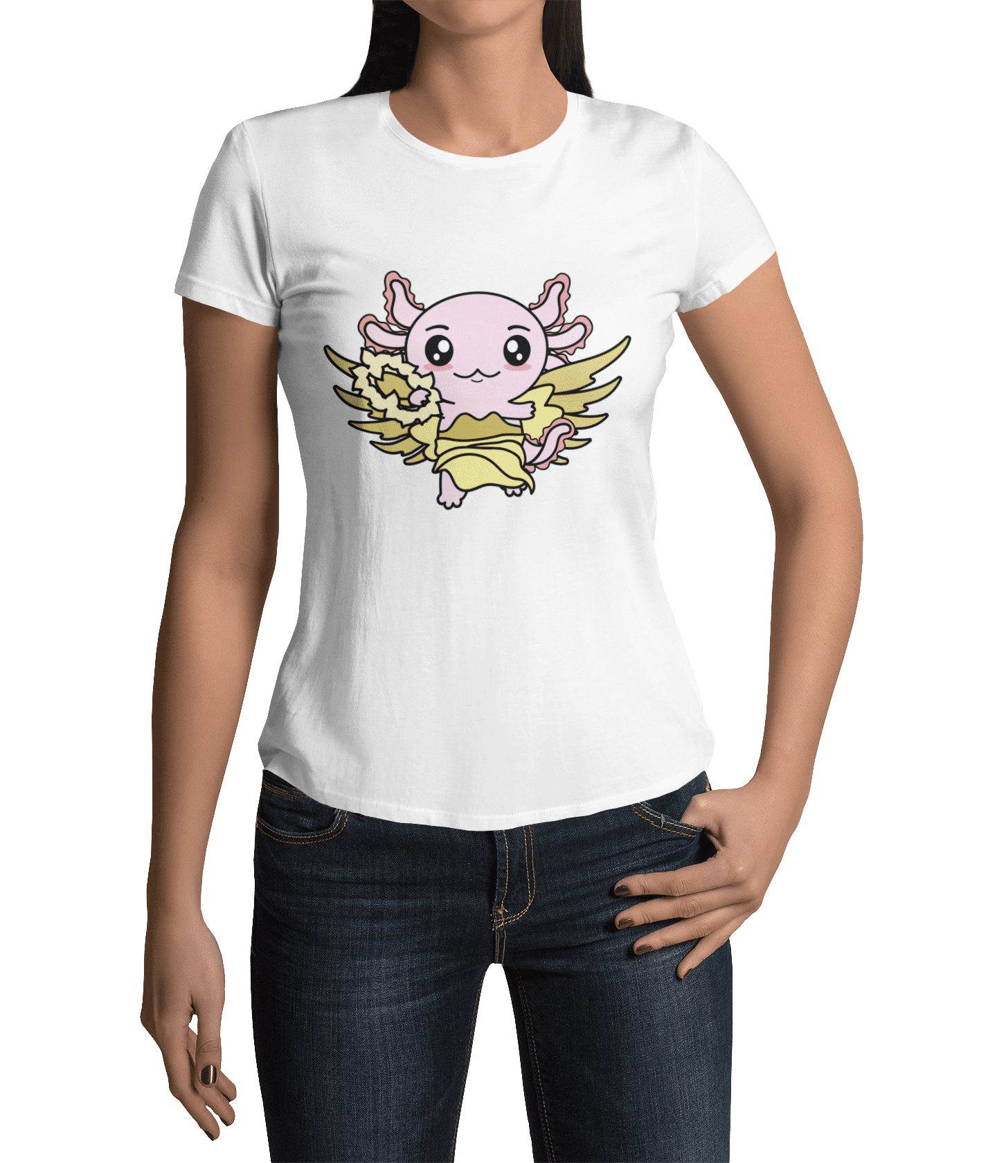 Axolotzin Victoria Alada Ajolote