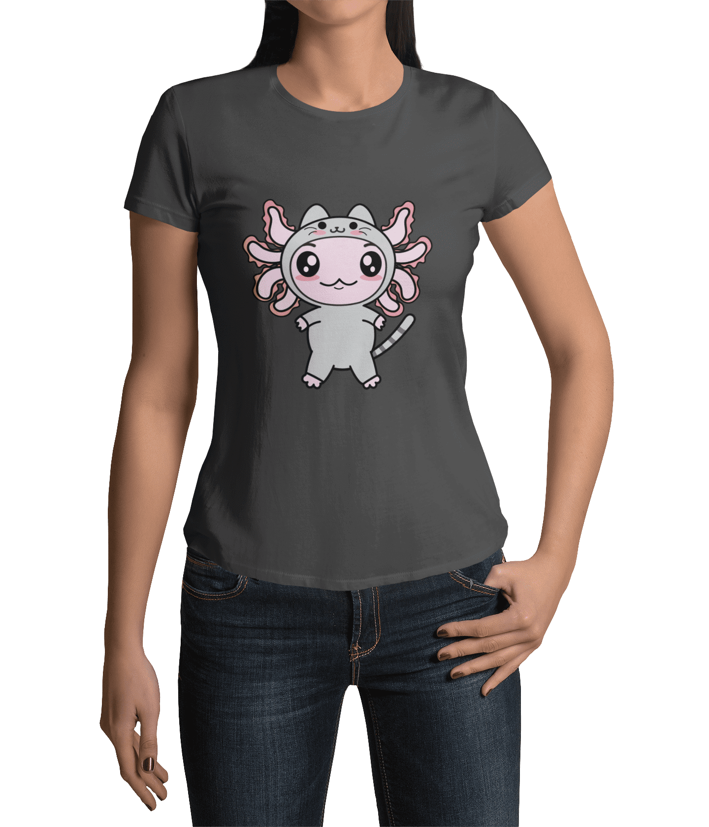 Axolotzin Disfraz Gato Ajolote