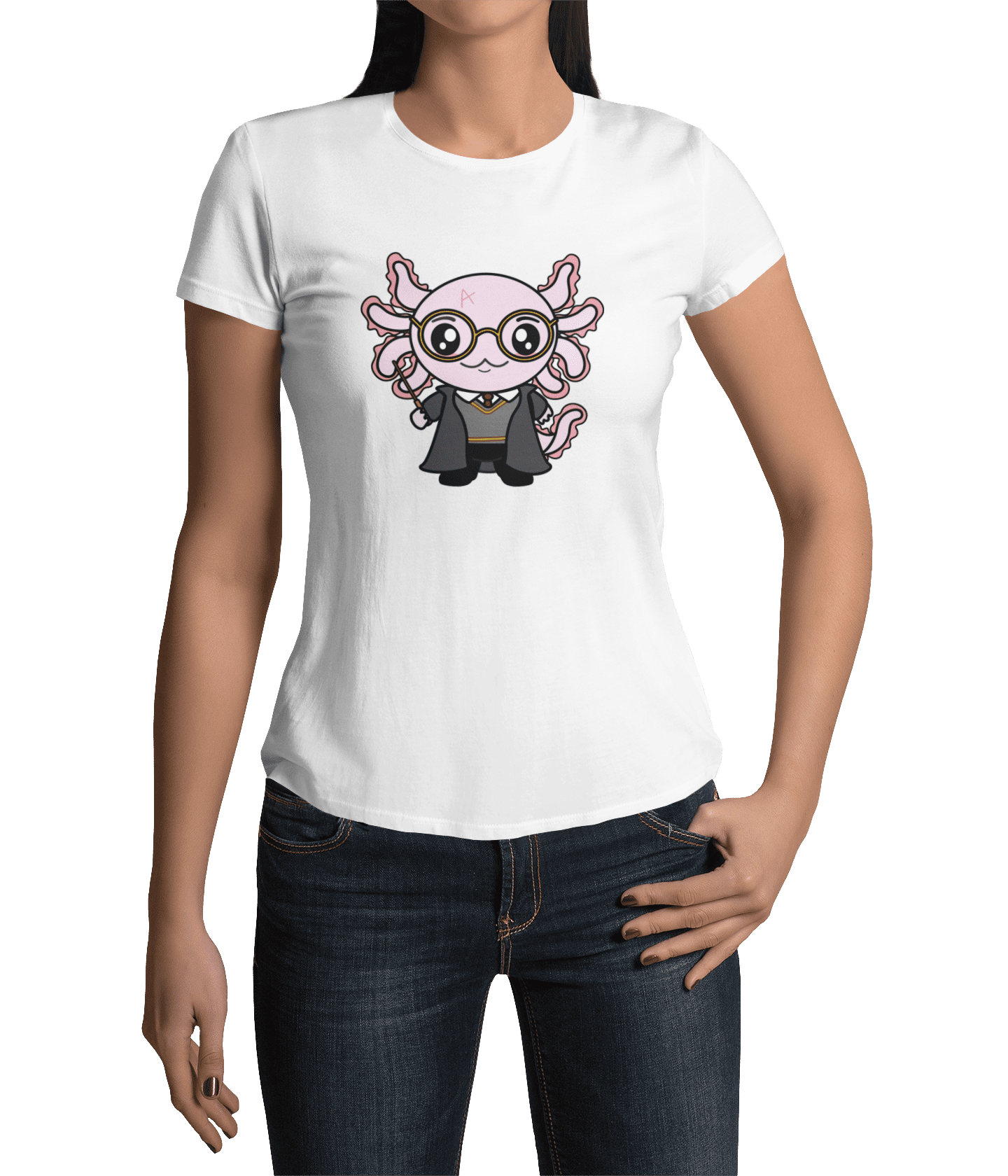 Playera Axolotzin Maguito Ajolote Adulto E Infantil