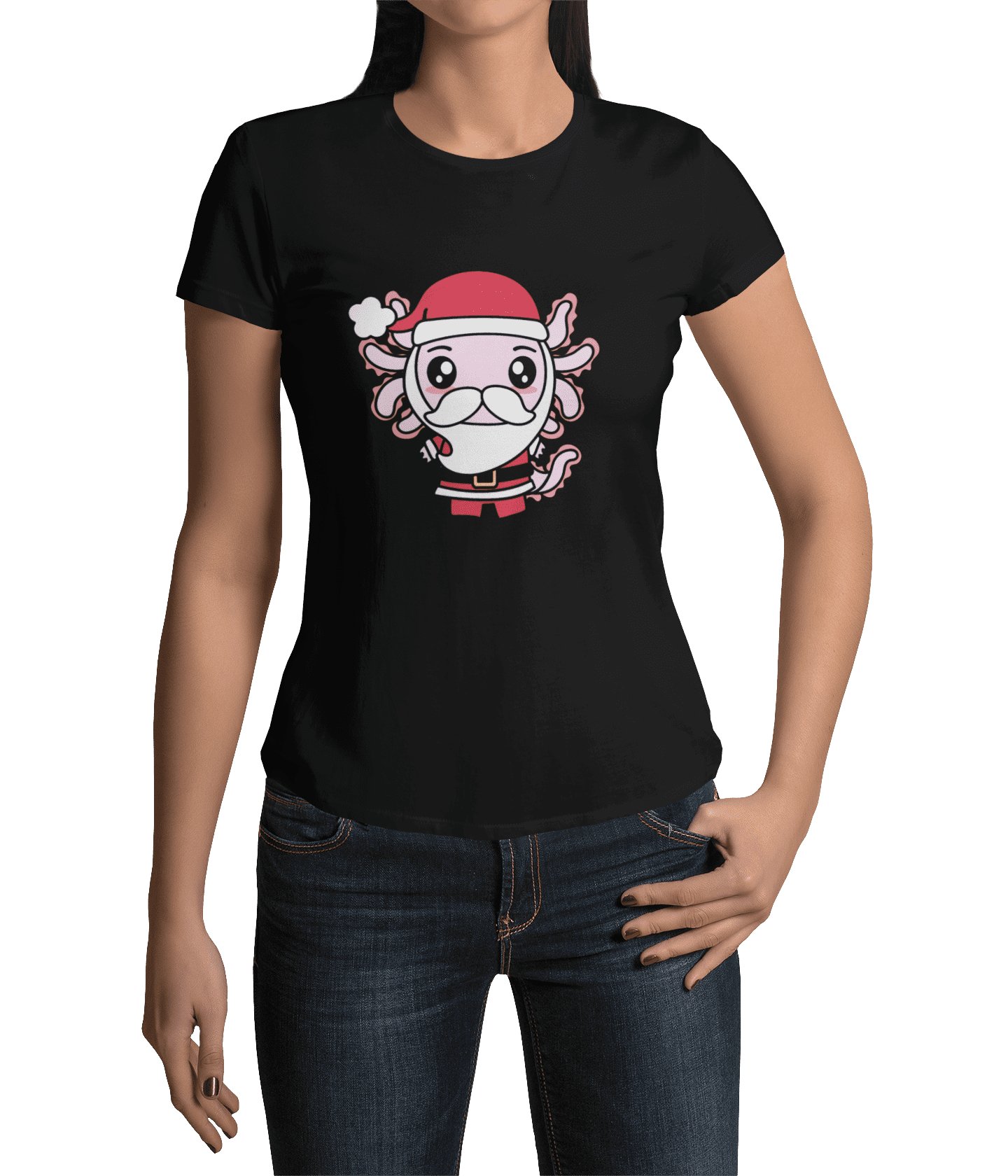 Axolotzin Santa Ajolote Navidad