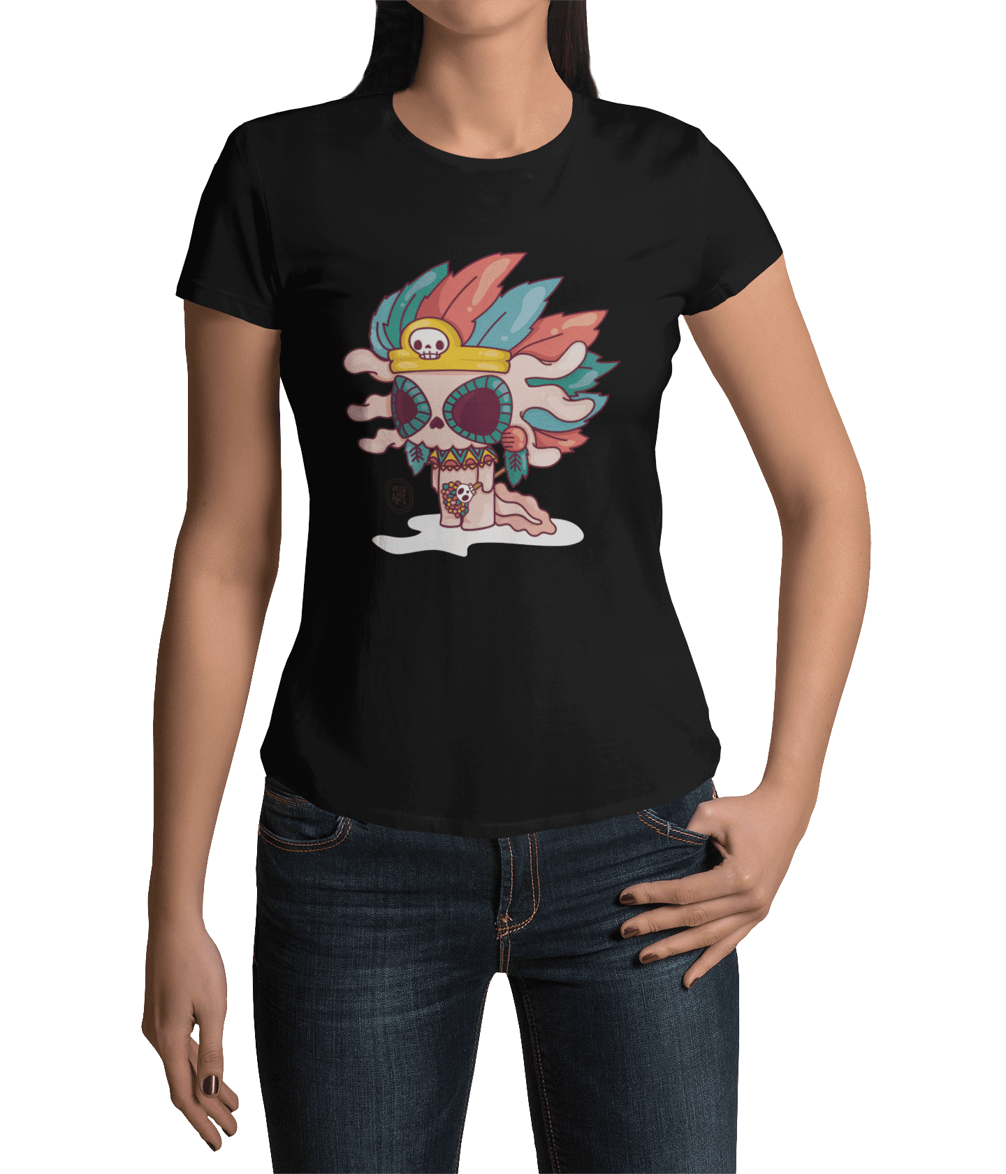 Playera Mictlantecuhtli Mirari Chan