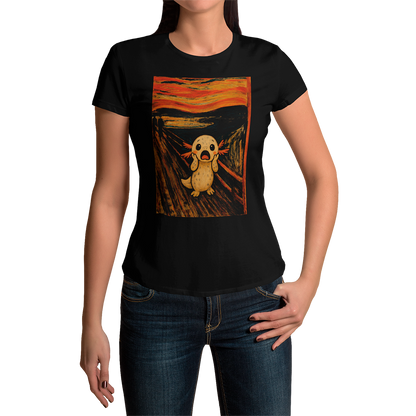 Playera Ajolotito "El Grito"