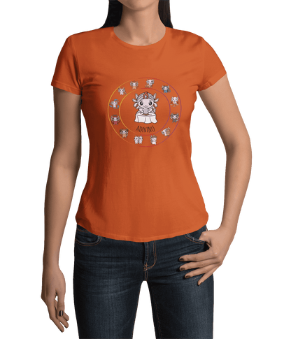 Playera Horoscopos Adivino Axolotzin Ajolote Adulto E Infantil