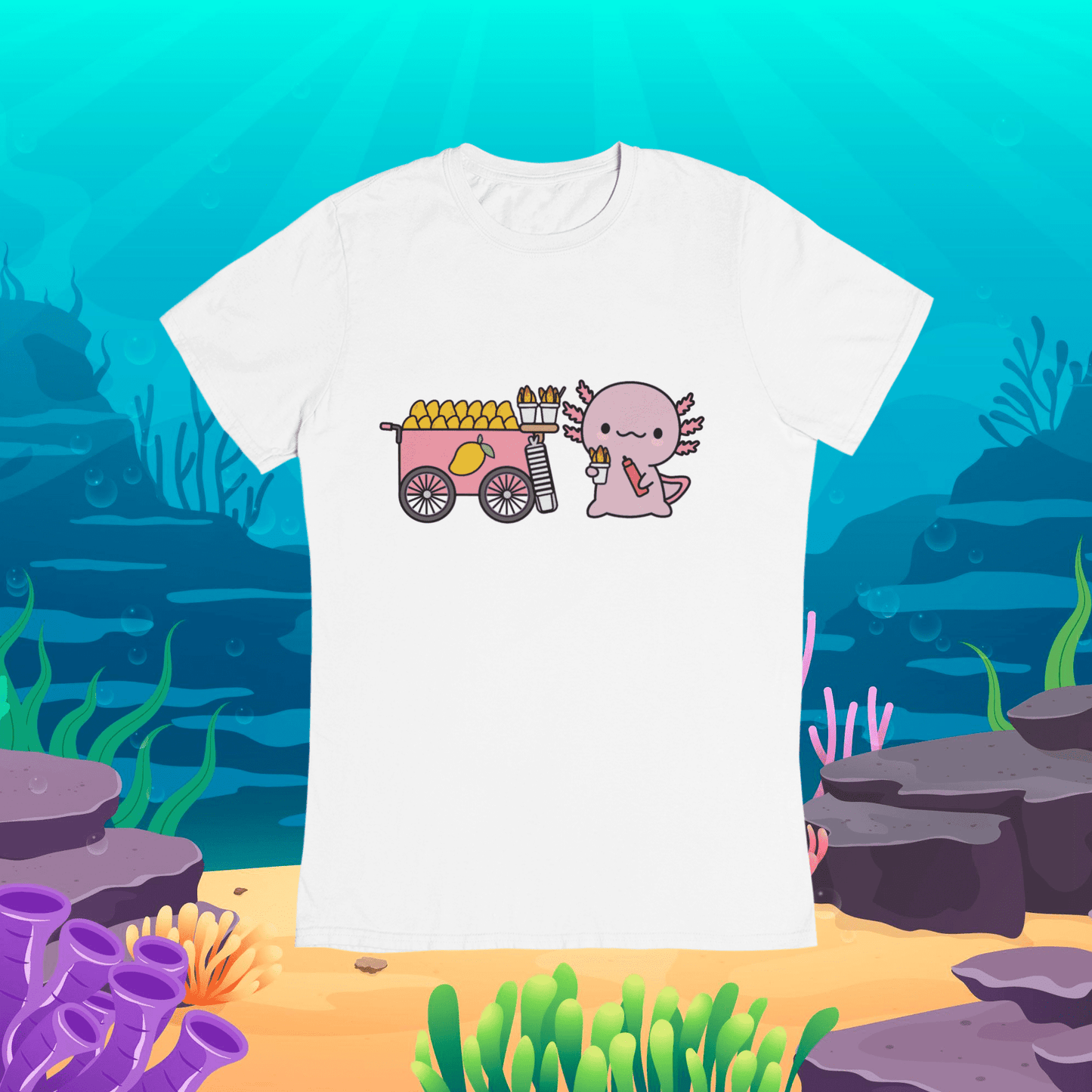 Playera Ajolote Mangonero Xo The Monster Adulto E Infantil