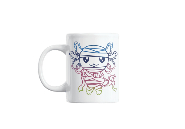 Taza Holográfica Axolotzin Momia Ajolote