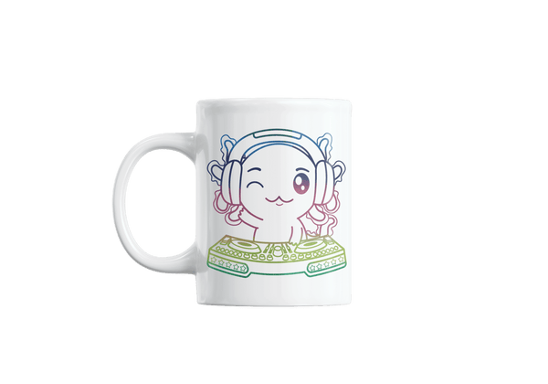 Taza Holográfica Axolotzin Dj Ajolote