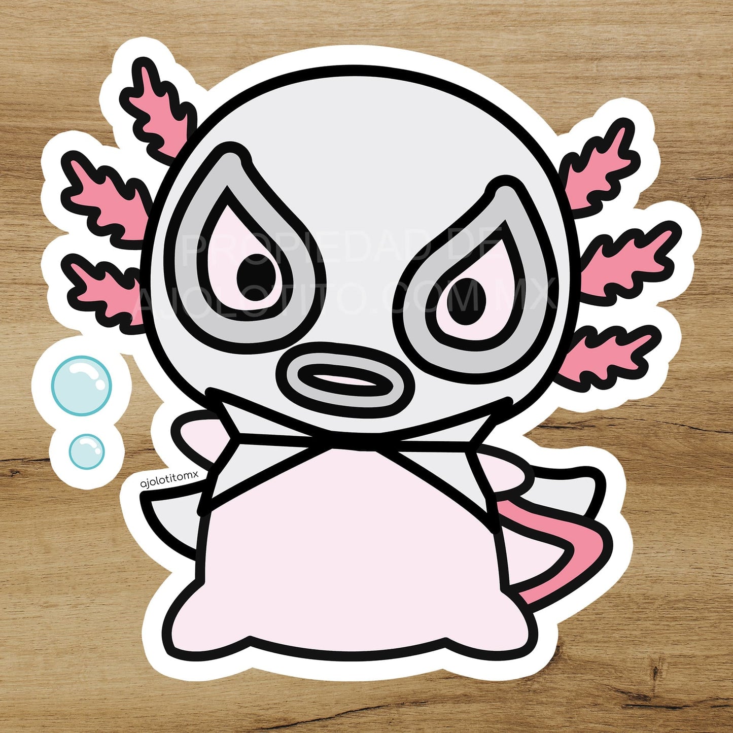 Sticker Ajolote Santo Xo The Monster