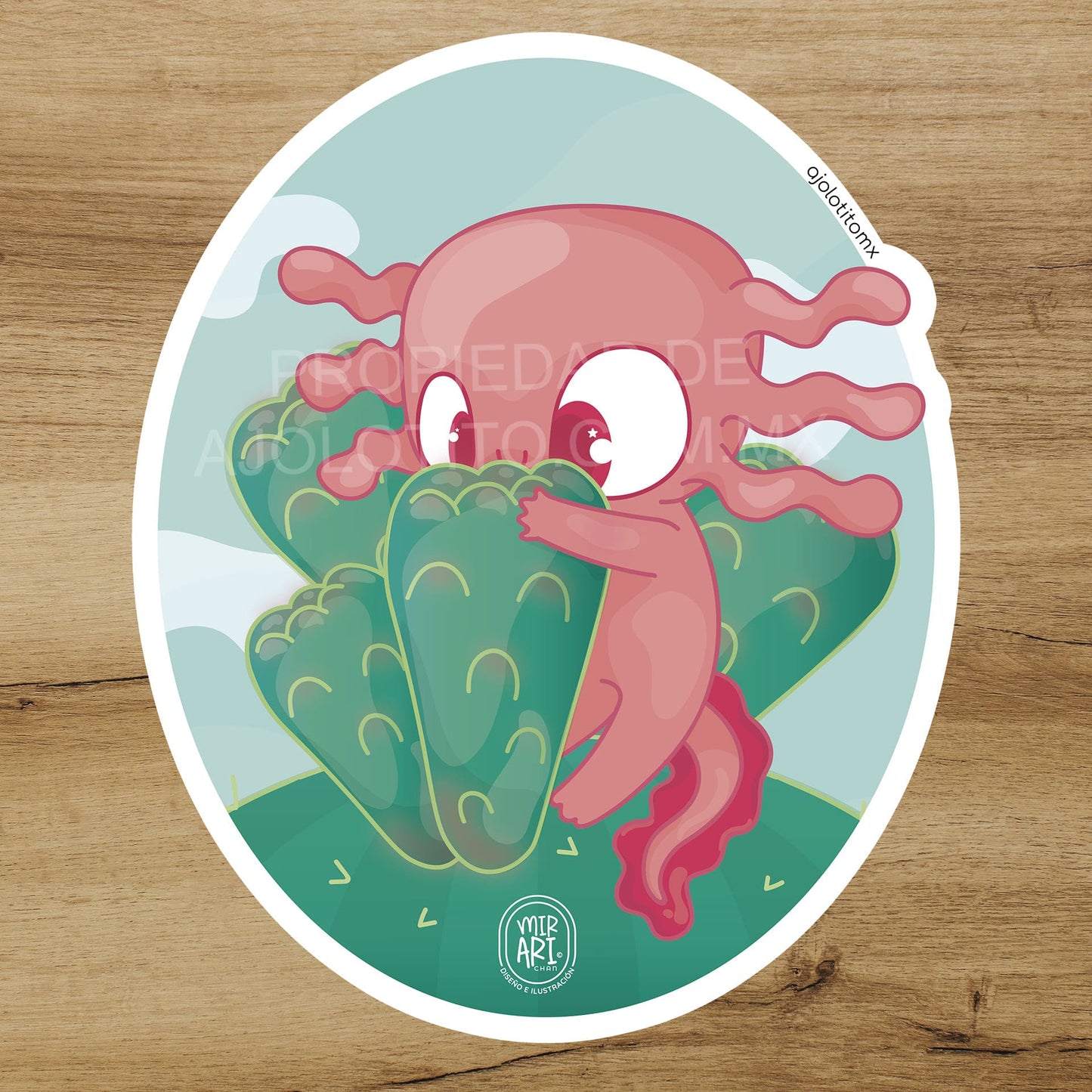 Sticker Nopalito Mirari Chan