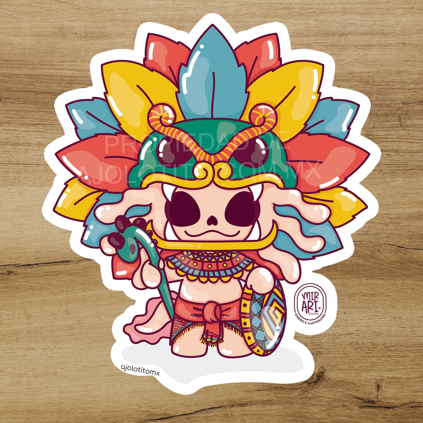 Sticker Quetzalcoatl Mirari Chan