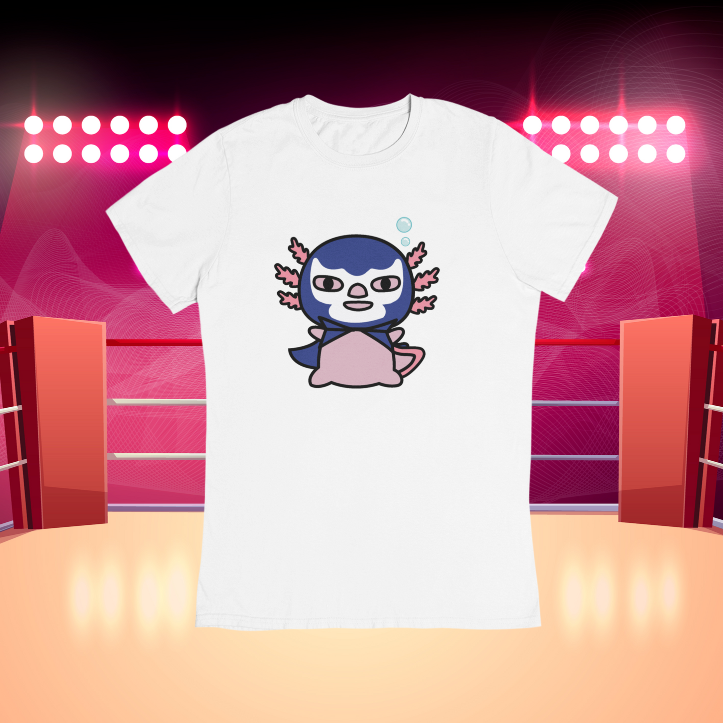 Playera Ajolote Demonio Xo The Monster Adulto E Infantil