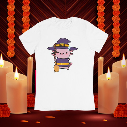 Playera Ajolotita Brujita Xo The Monster Adulto E Infantil
