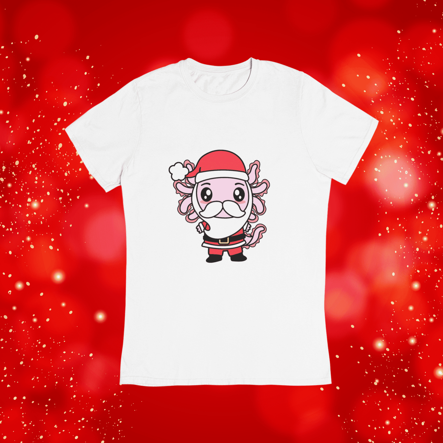Axolotzin Santa Ajolote Navidad