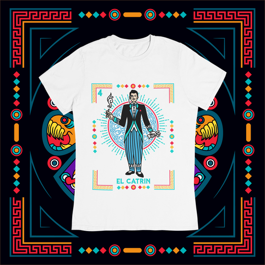 Playera Loteria El Catrin Adulto E Infantil