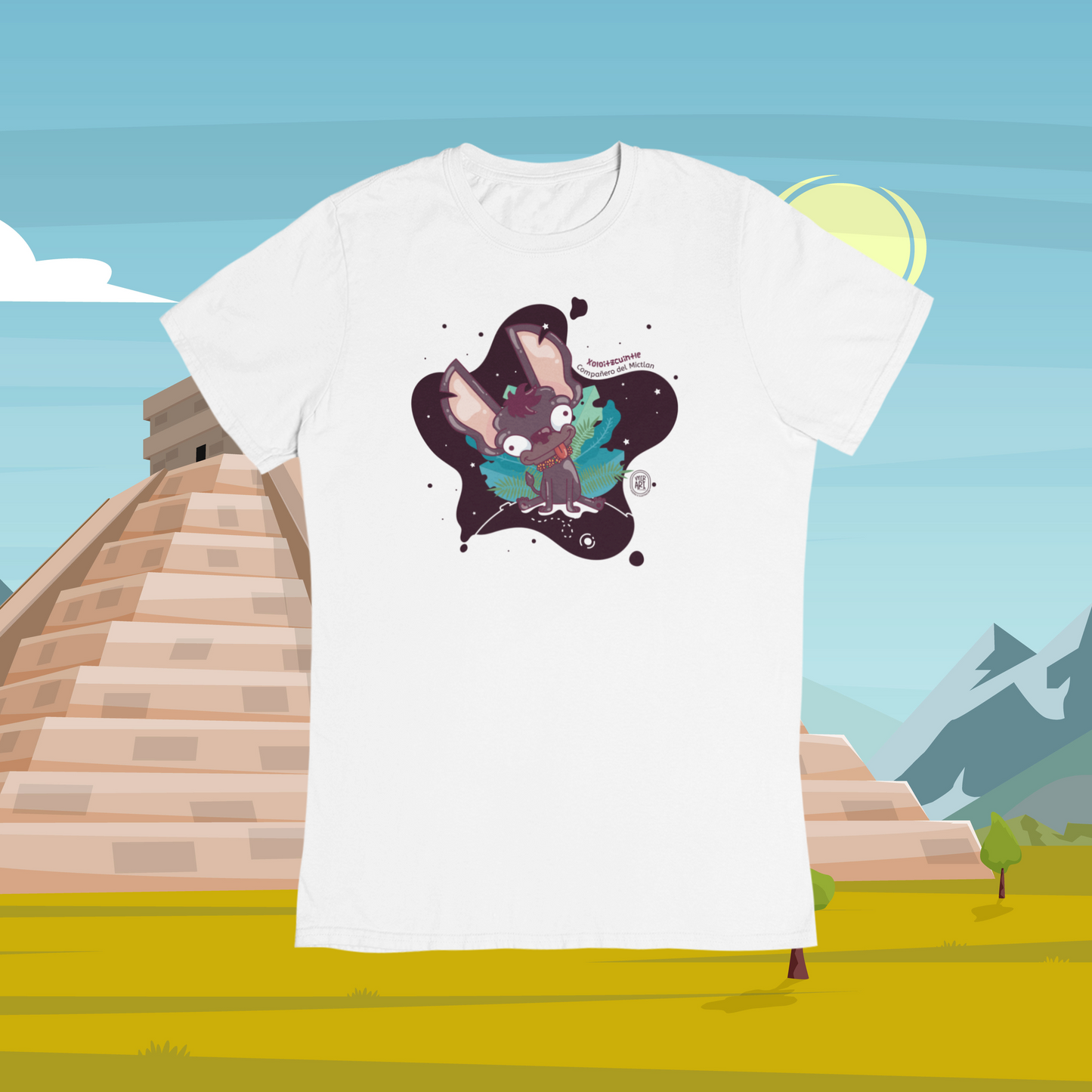 Playera Ajolotito Xolo Mirari Chan