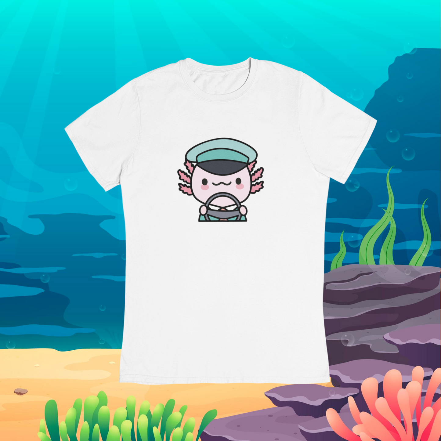 Playera Ajolote Conductor Xo The Monster Adulto E Infantil