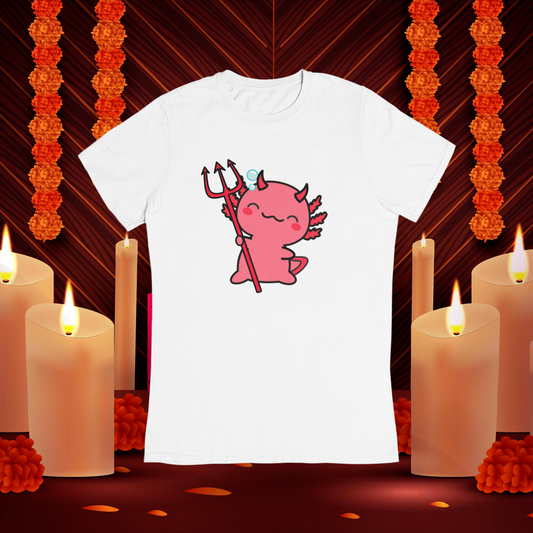 Playera Ajolote Diablito Xo The Monster Adulto E Infantil