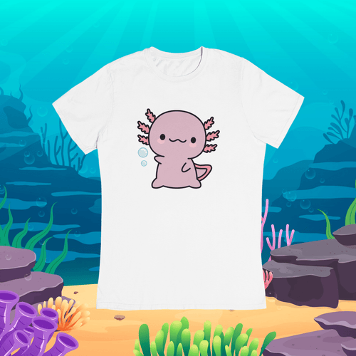 Playera Ajolote Saludando Xo The Monster