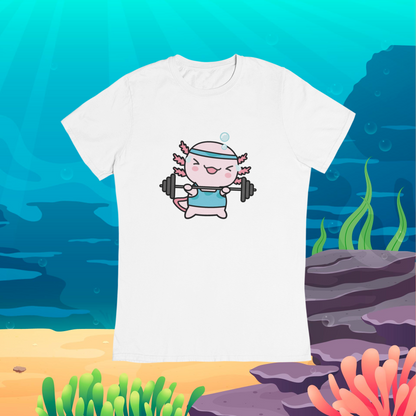 Playera Ajolote Fitness Xo The Monster Adulto E Infantil