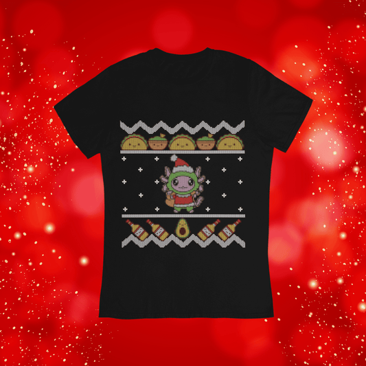 Ugly Sweater Axolotzin Grinch Ajolote Navidad