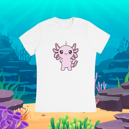 Playera Axolotzin Molesto Ajolote Adulto E Infantil
