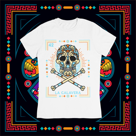 Playera Loteria La Calavera Adulto E Infantil