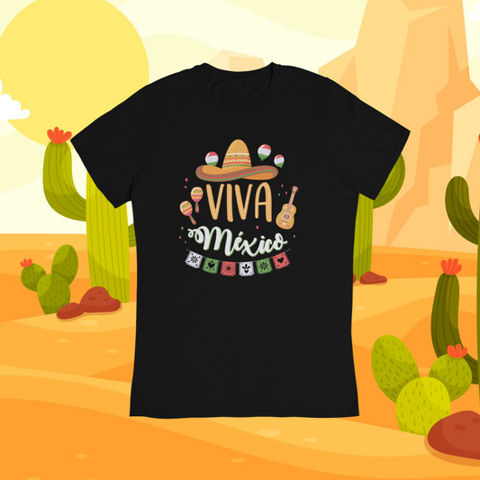 Playera Viva MǸxico Viva Adulto E Infantil