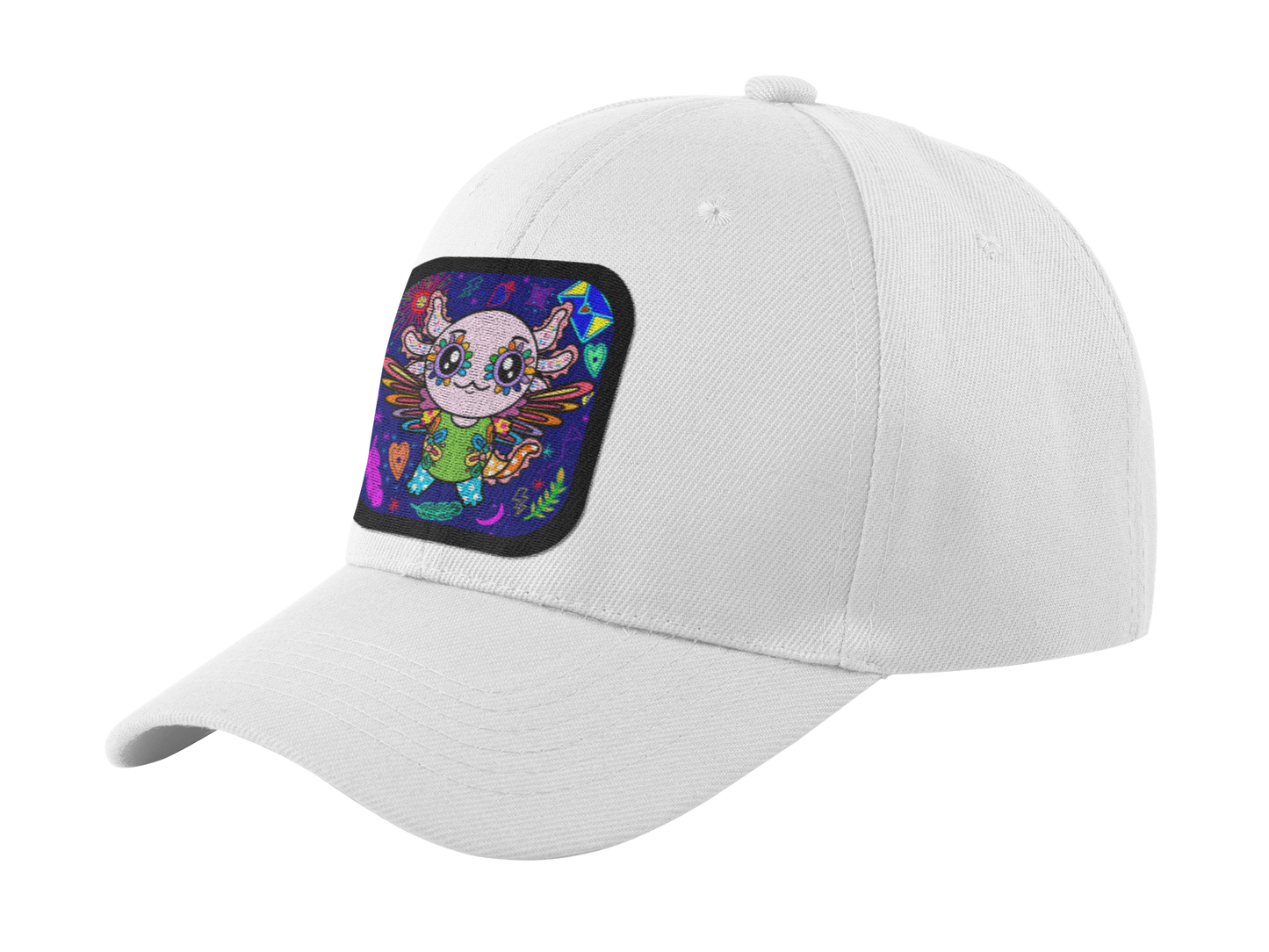 Gorra Curva Axolotzin Alebrije