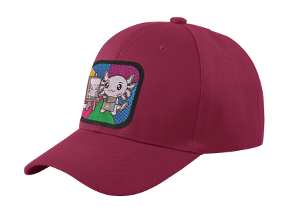 Gorra Unisex Curva Axolotzin Autoretrato