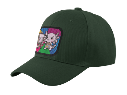 Gorra Unisex Curva Axolotzin Autoretrato