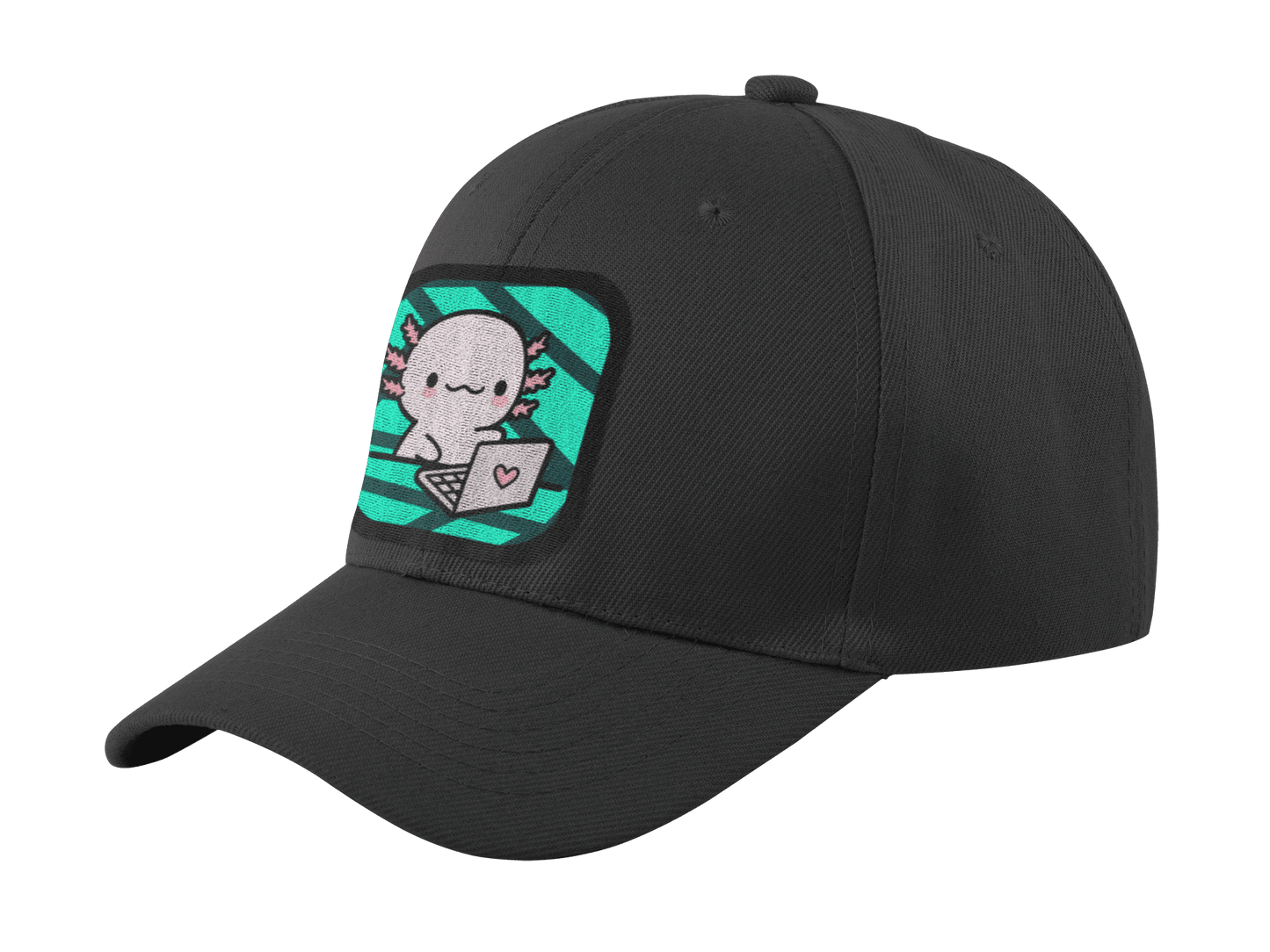 Gorra Unisex Curva Ajolote Trabajando Xo The Monster