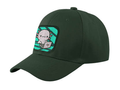 Gorra Unisex Curva Ajolote Trabajando Xo The Monster