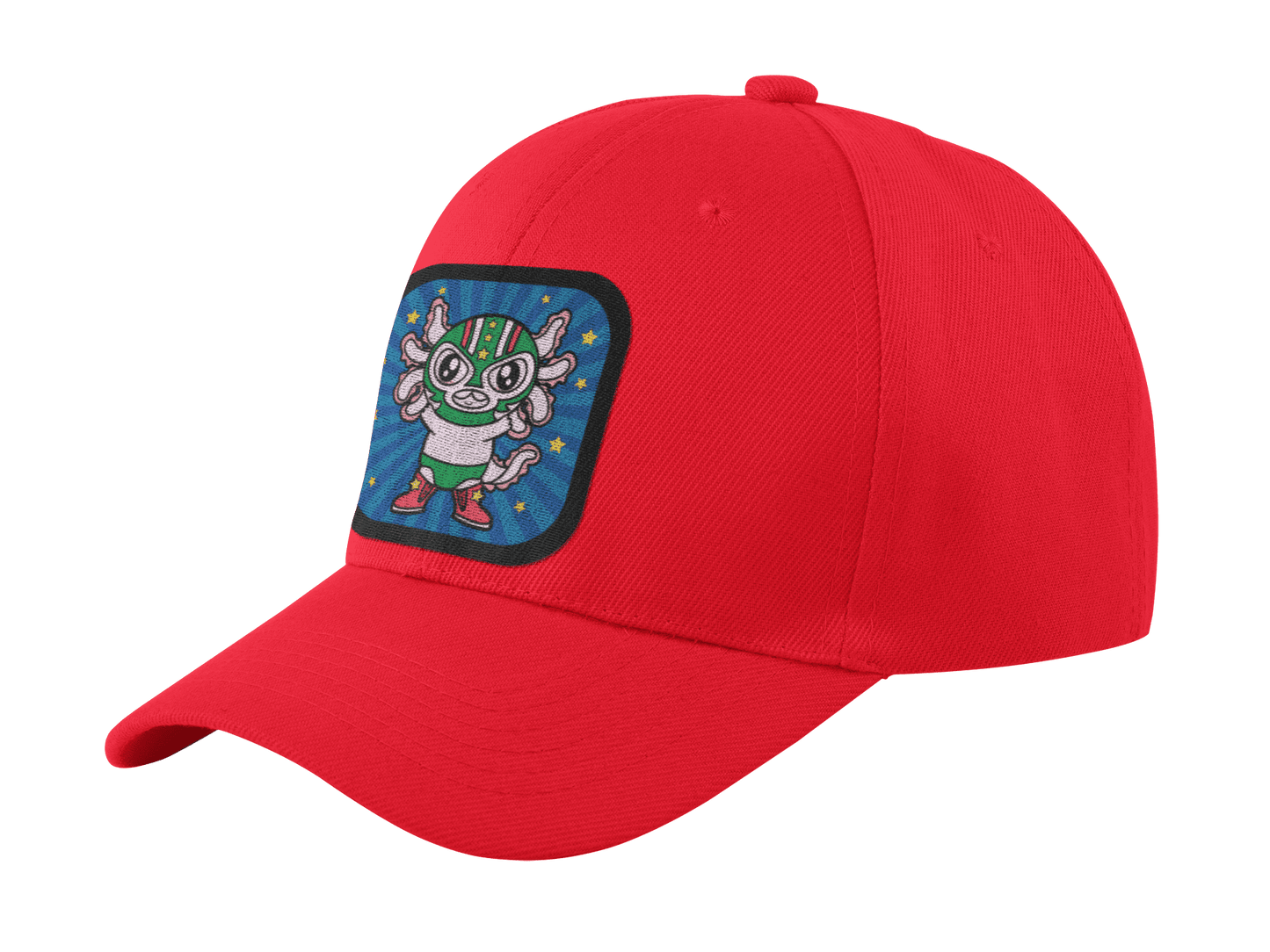 Gorra Unisex Curva Axolotzin Luchador