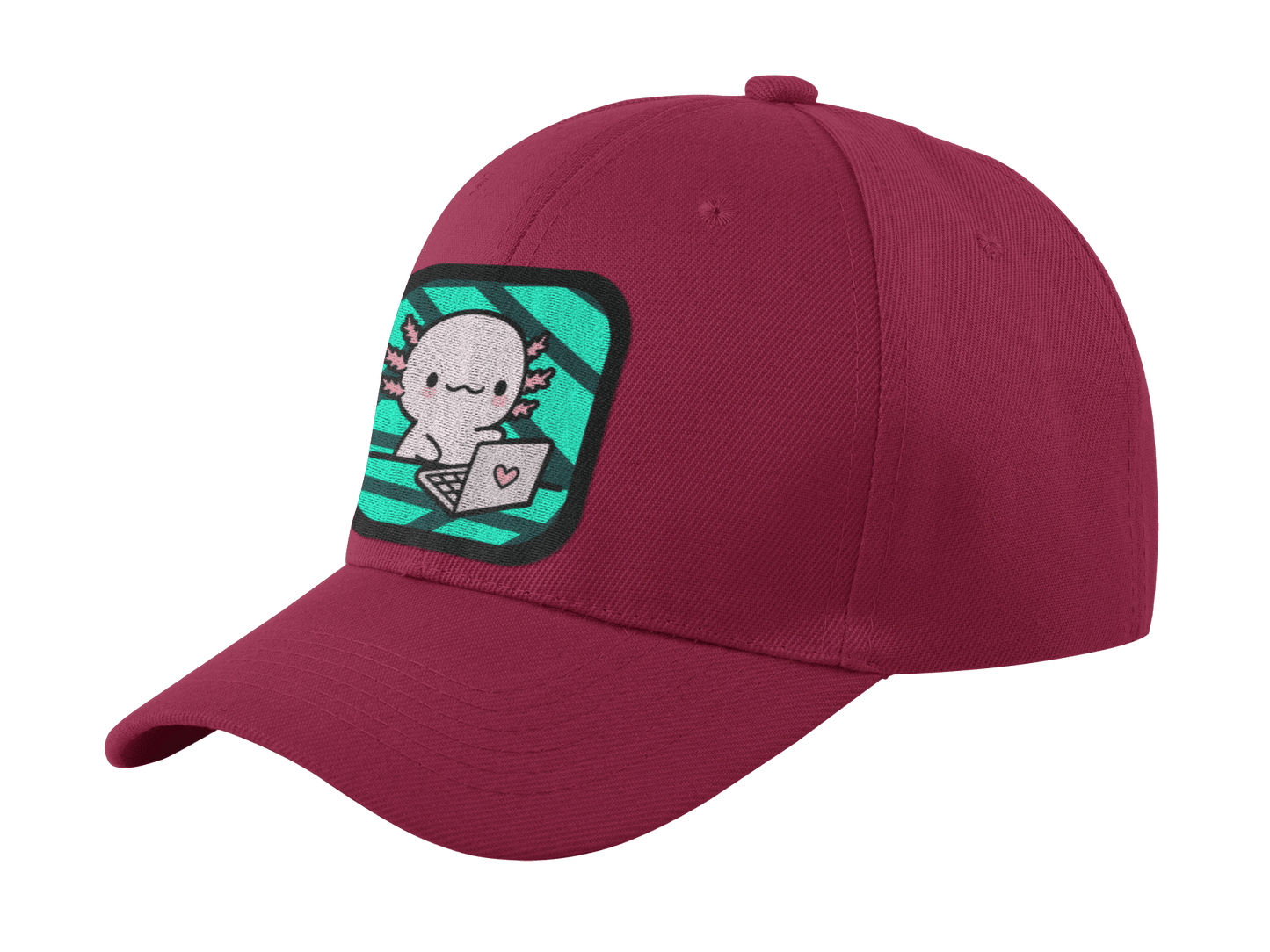 Gorra Unisex Curva Ajolote Trabajando Xo The Monster