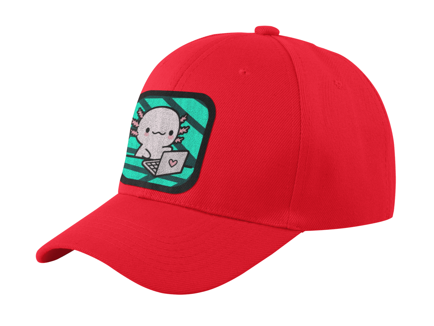 Gorra Unisex Curva Ajolote Trabajando Xo The Monster