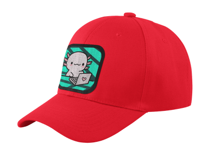 Gorra Unisex Curva Ajolote Trabajando Xo The Monster