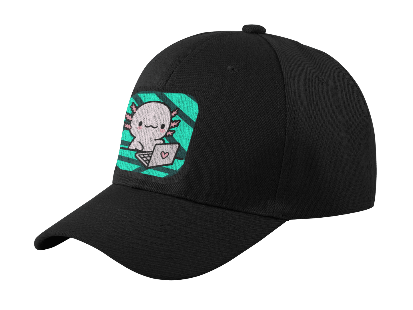 Gorra Unisex Curva Ajolote Trabajando Xo The Monster
