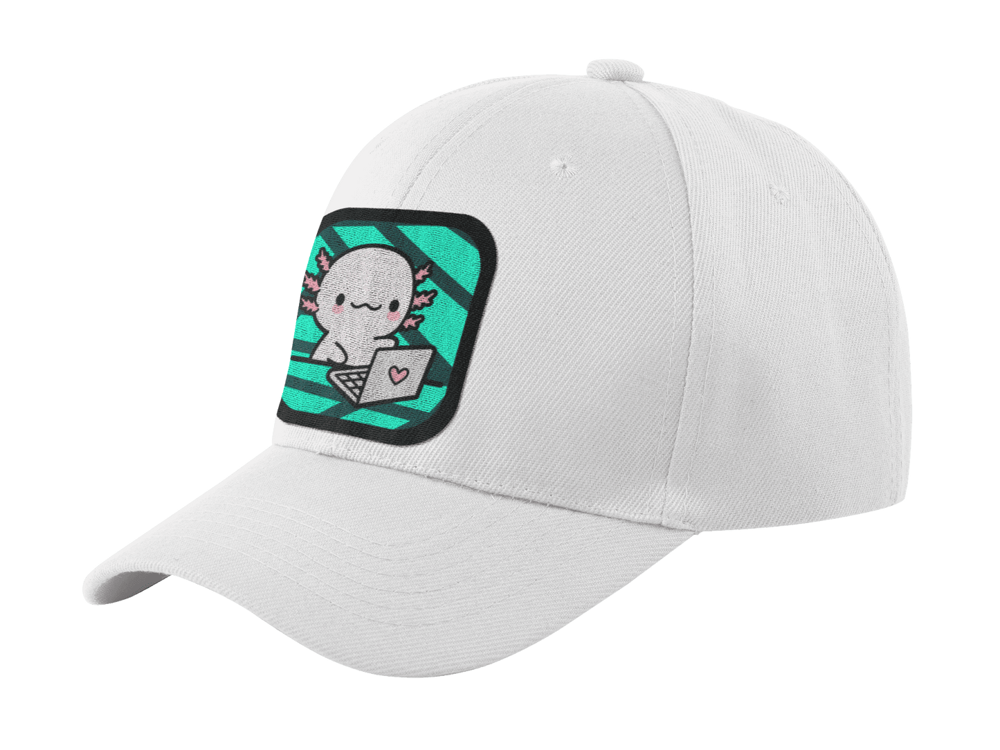 Gorra Unisex Curva Ajolote Trabajando Xo The Monster