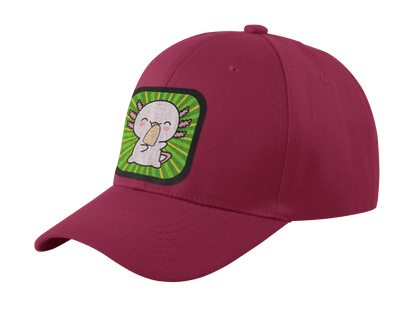Gorra Unisex Curva Ajolote Comiendo Elote Xo The Monster