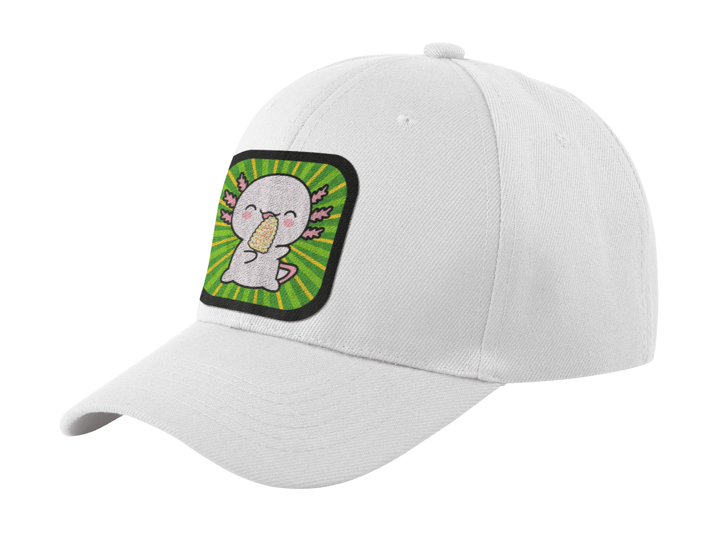 Gorra Unisex Curva Ajolote Comiendo Elote Xo The Monster