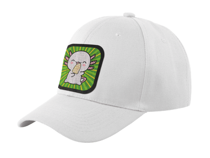 Gorra Unisex Curva Ajolote Comiendo Elote Xo The Monster