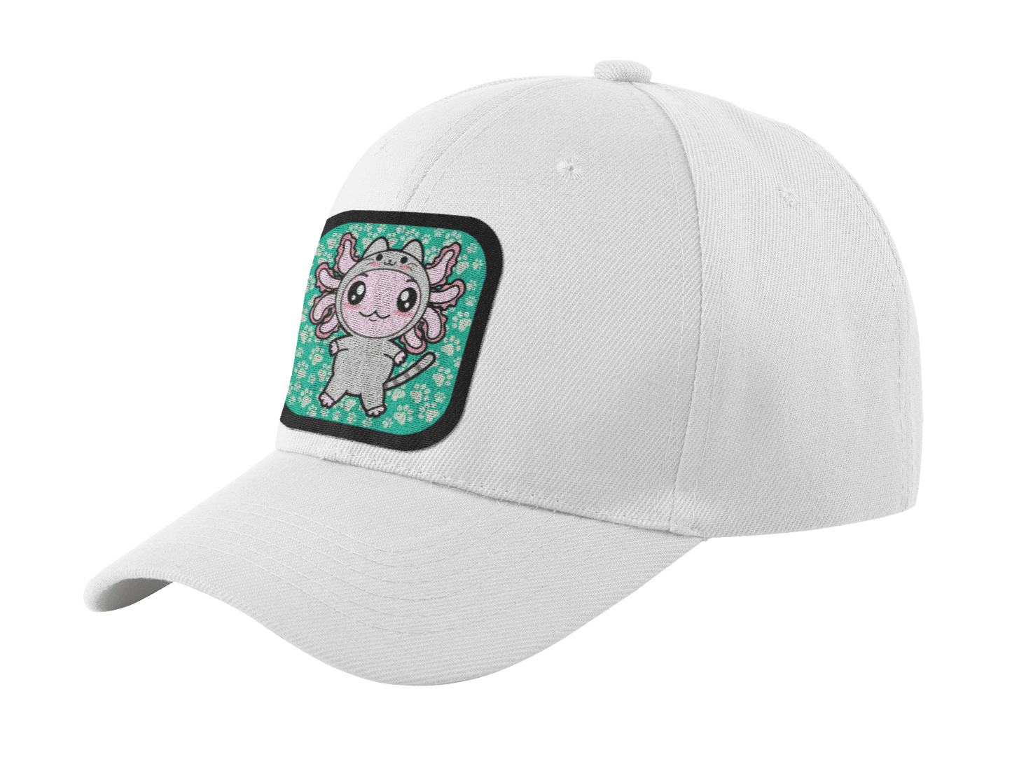 Gorra Unisex Curva Axolotzin Disfraz Gato