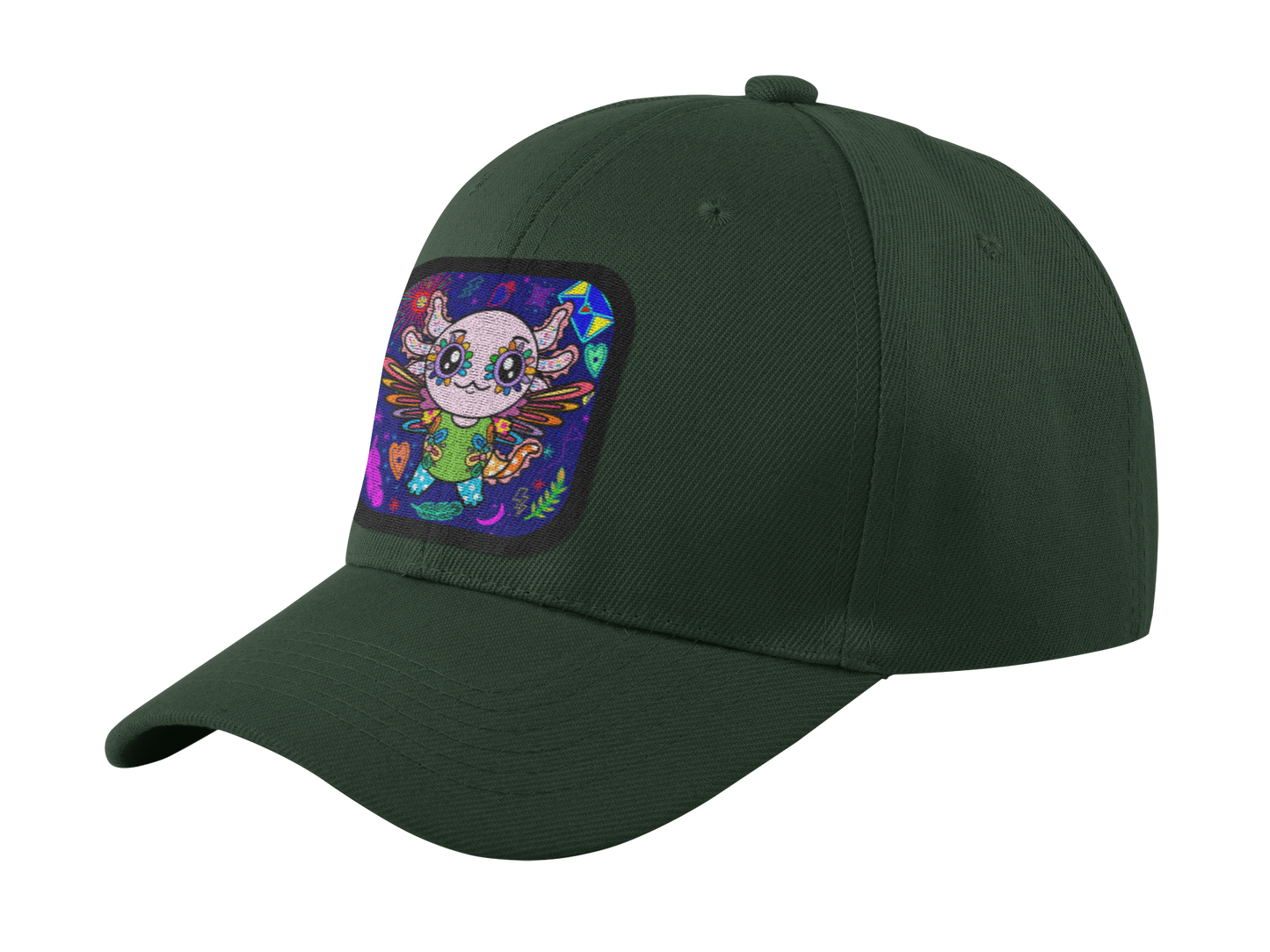 Gorra Curva Axolotzin Alebrije