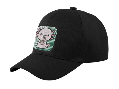 Gorra Unisex Curva Ajolote Bebiendo  Xo The Monster